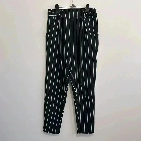 Streetwear Society Pants - Streetwear Society stripped dress pants size S
